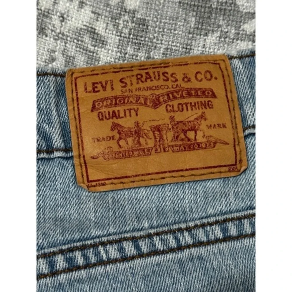 Levi Strauss 550 Relaxed Fit Tapered Leg Jeans Mens Size‎ 10 L Blue Denim